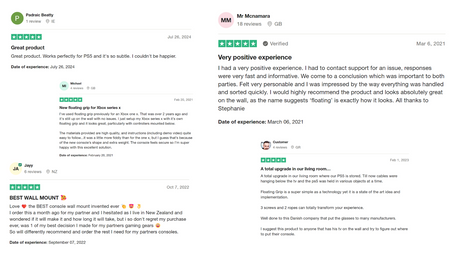 Customer Reviews: Why Gamers Love FLOATING GRIP for Their Consoles