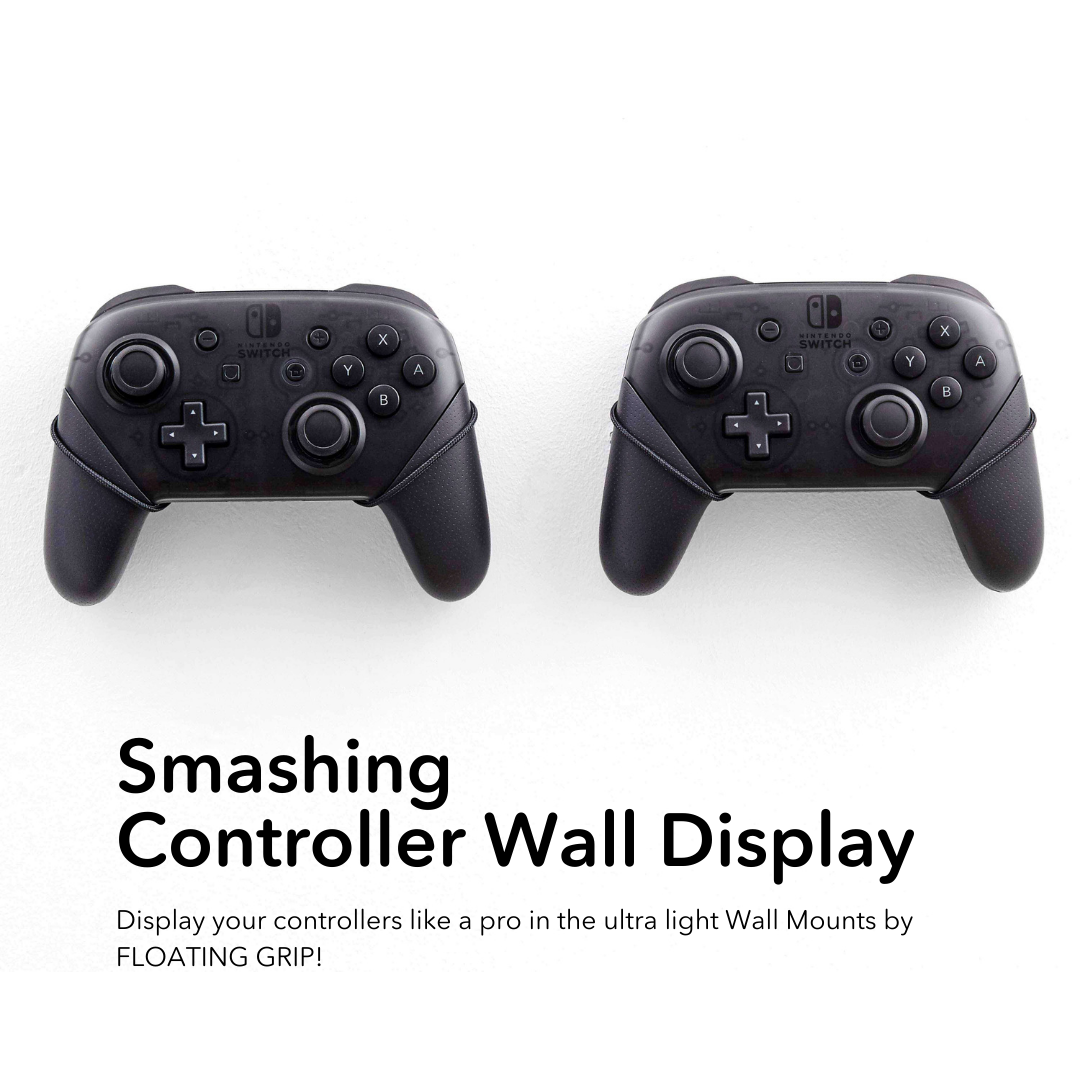 Nintendo Switch Controller Wall Mounts by FLOATING GRIP