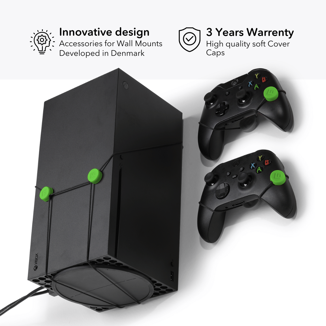 Wall Mount Cover Caps | Green