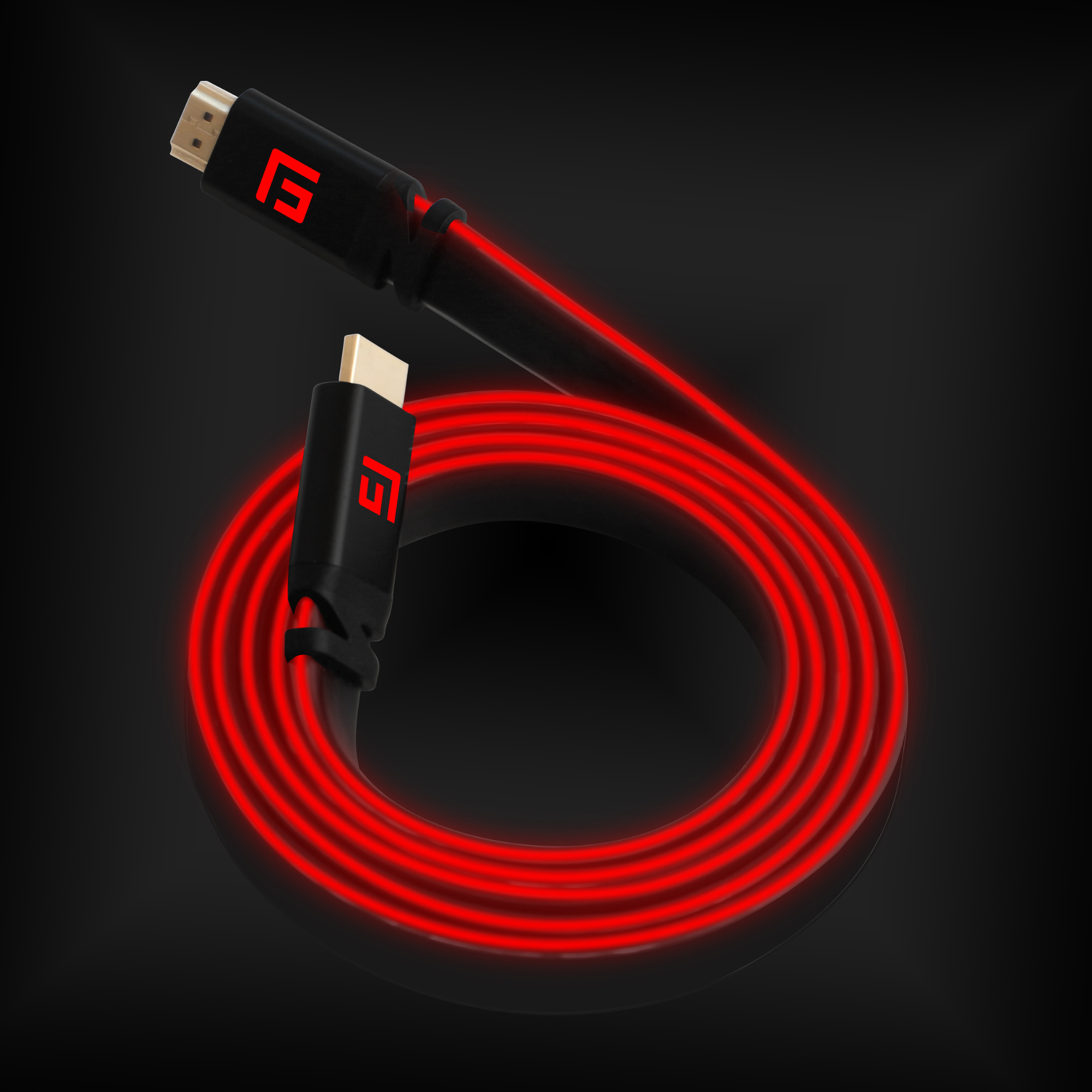 Premium HDMI Cable | Ultra High-Speed Performance and LED Lighting | V2.1 | 8K/60Hz