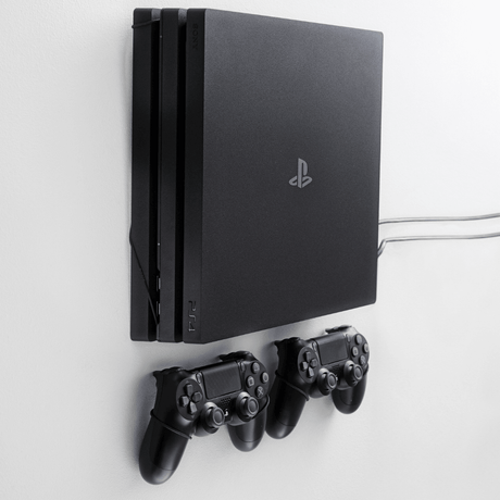 PS4 Pro FLOATING GRIP | Wall Mount Compatible with PlayStation 4 Pro - FLOATING GRIP