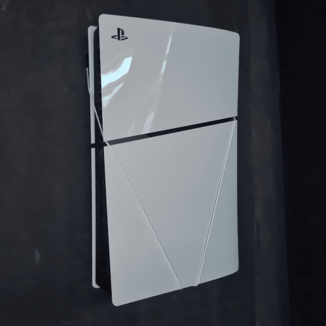 PS5 Slim Wall Mount by FLOATING GRIP | SONY PlayStation 5 Slim (Disc/Digital) - FLOATING GRIP