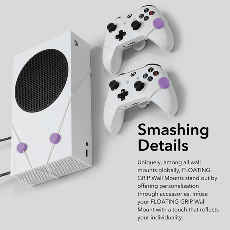Wall Mount Cover Caps | Purple - FLOATING GRIP