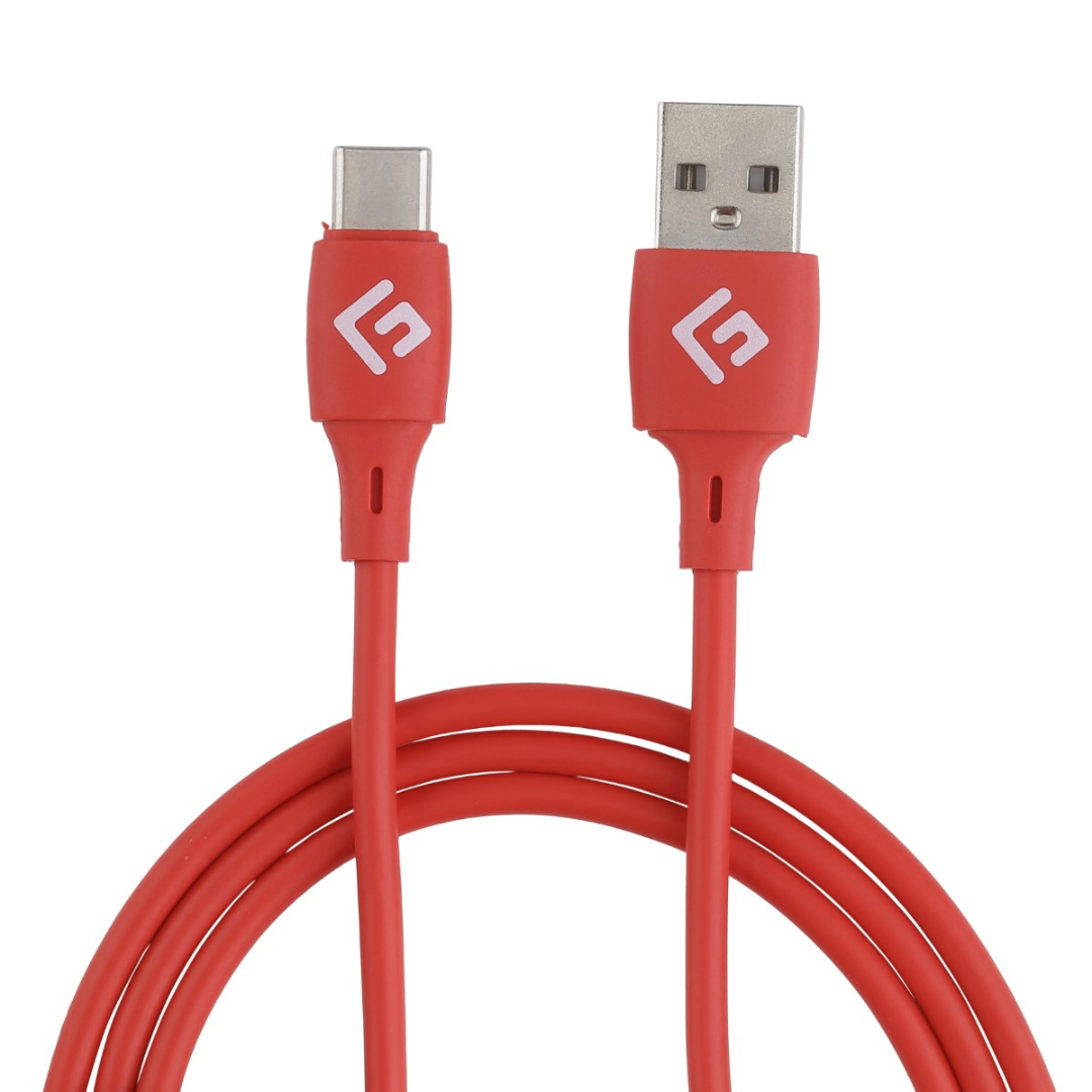 0,5M/2ft USB-C/USB-A kabel | Hurtig opladning + Synk