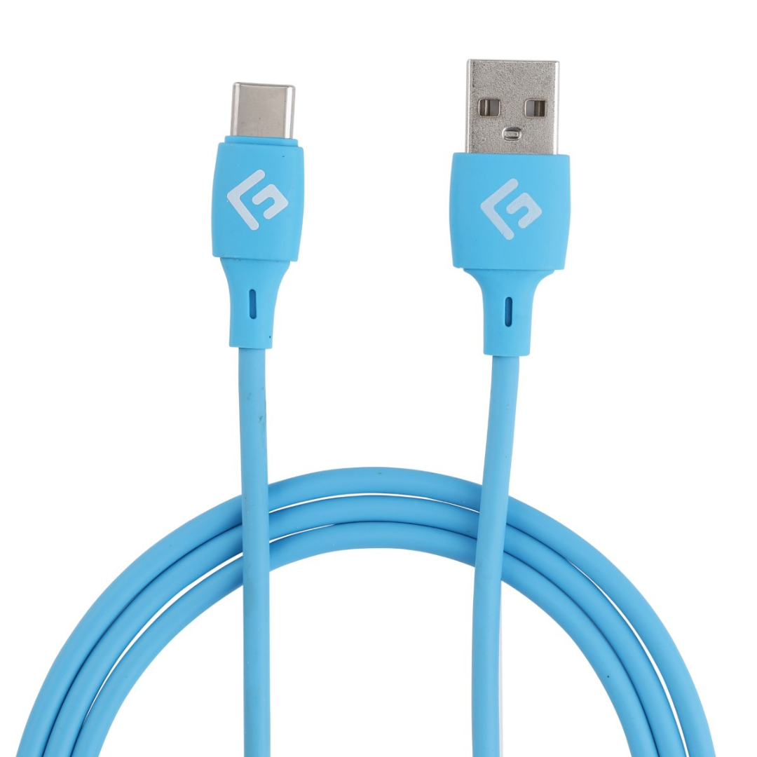 3M/10ft USB-C/USB-A Kabel | Hurtigopladning + Synkronisering