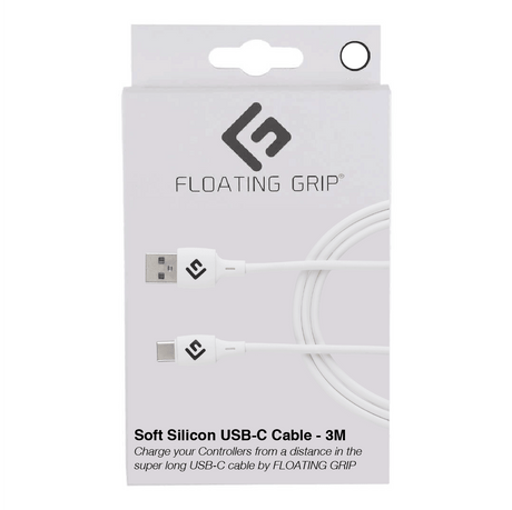 3M/10ft USB-C/USB-A Cable | High-Speed Charging + Sync - FLOATING GRIP