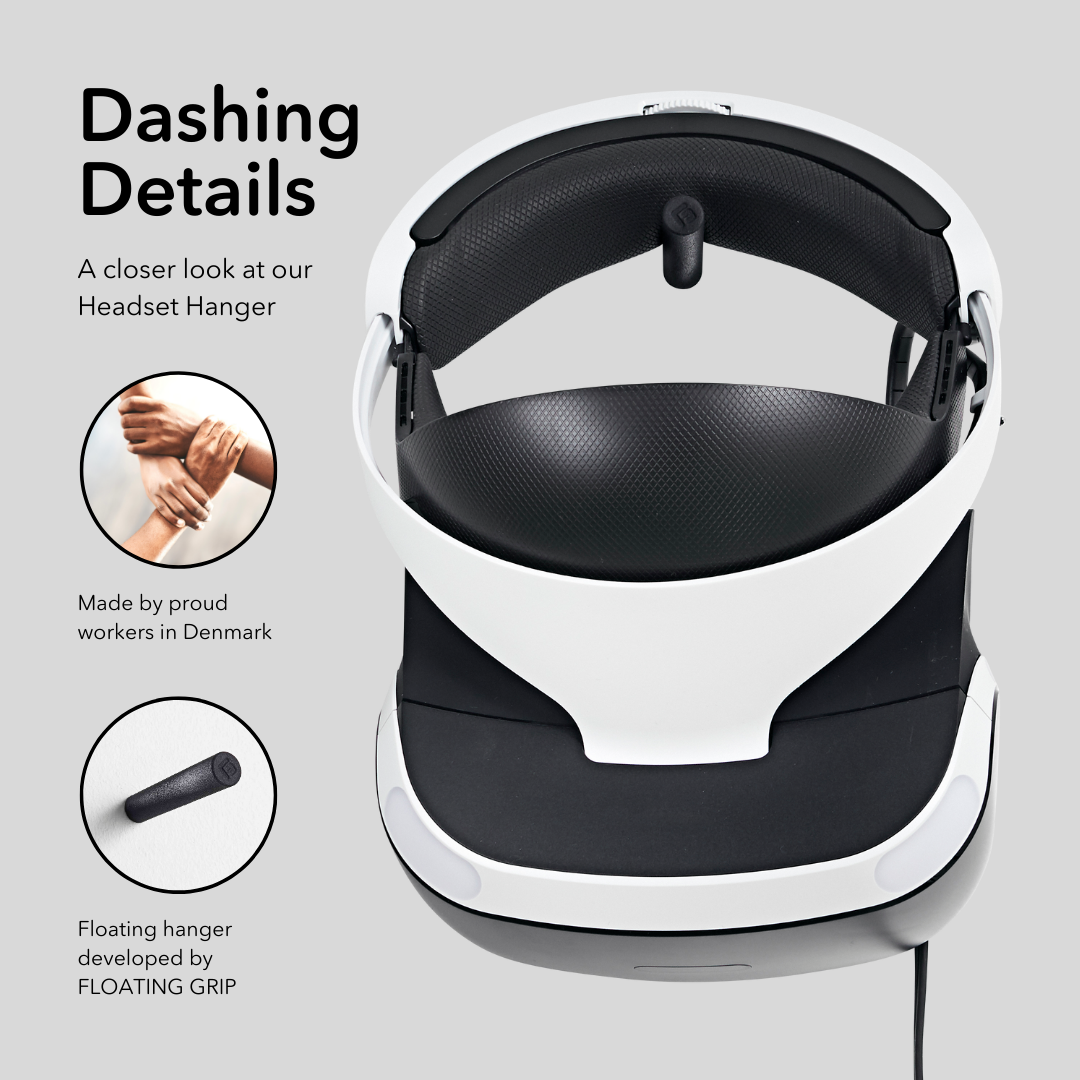 Hanger VR par FLOATING GRIP | Lunettes VR SONY PlayStation