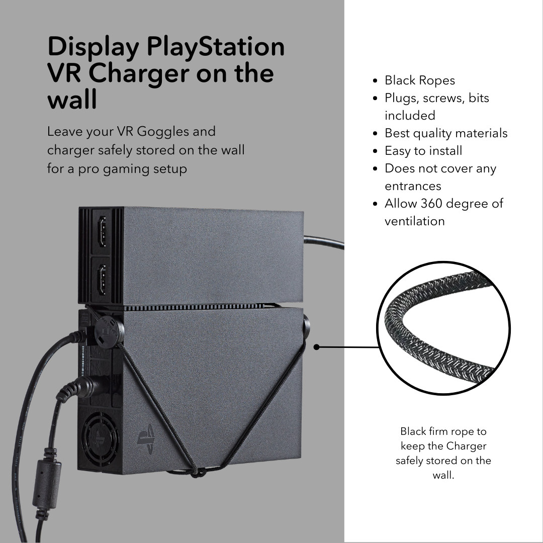 VR-hängare från FLOATING GRIP | SONY PlayStation VR-glasögon
