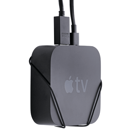 Apple TV gen. 4 Wall Mount by FLOATING GRIP - FLOATING GRIP
