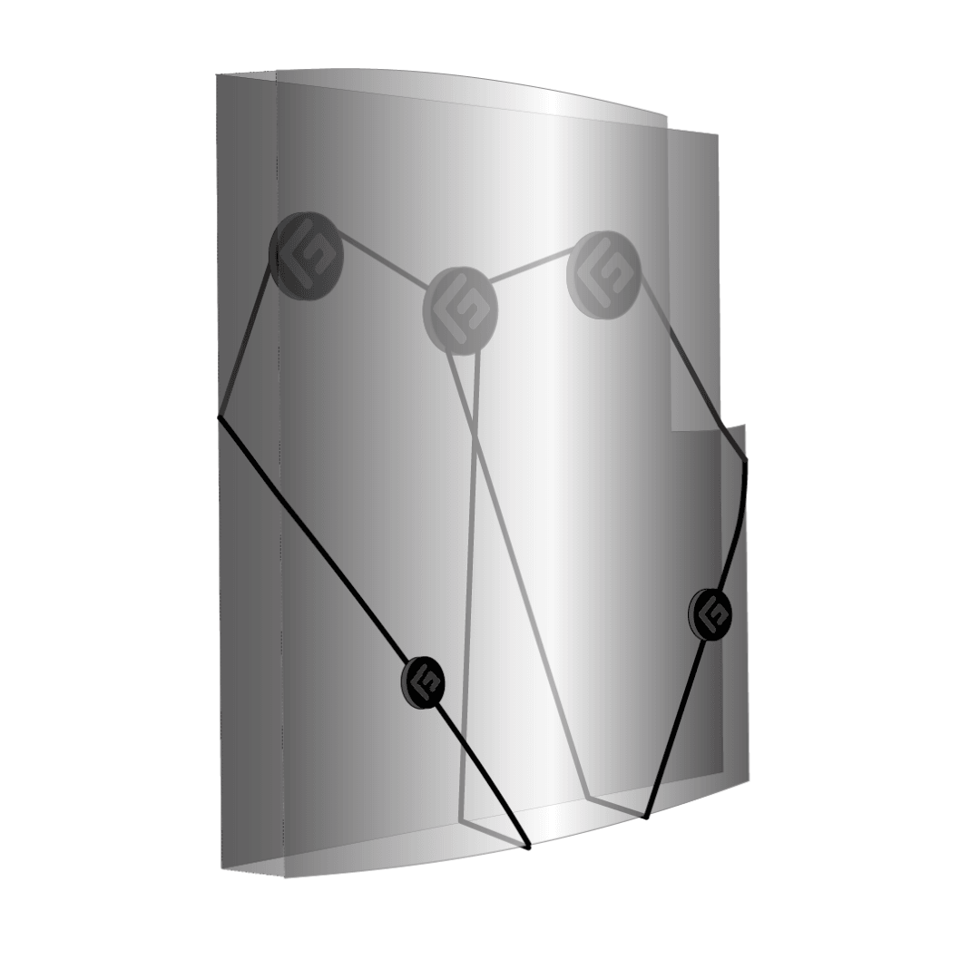PS3 Fatboy Wall Mount by FLOATING GRIP | SONY PlayStation 3 Fatboy - FLOATING GRIP