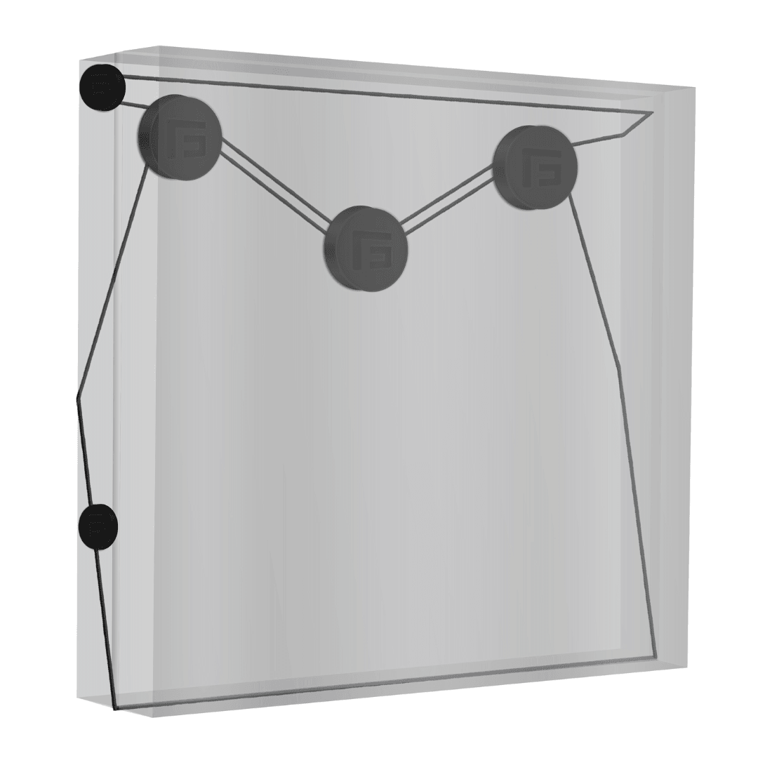 PS4 Slim FLOATING GRIP | Wall Mount Compatible with PlayStation 4 Slim - FLOATING GRIP