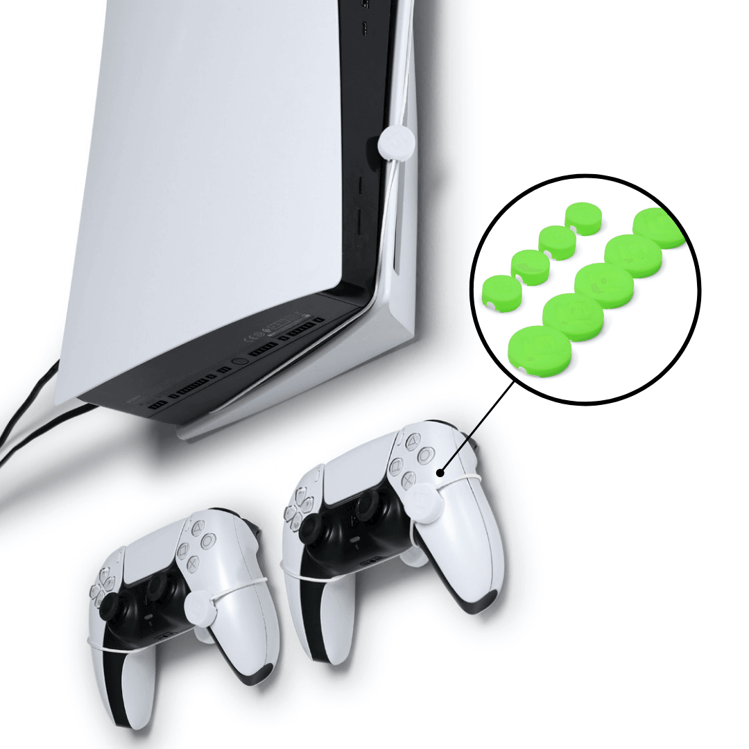 Wall Mount Cover Caps | Green - FLOATING GRIP