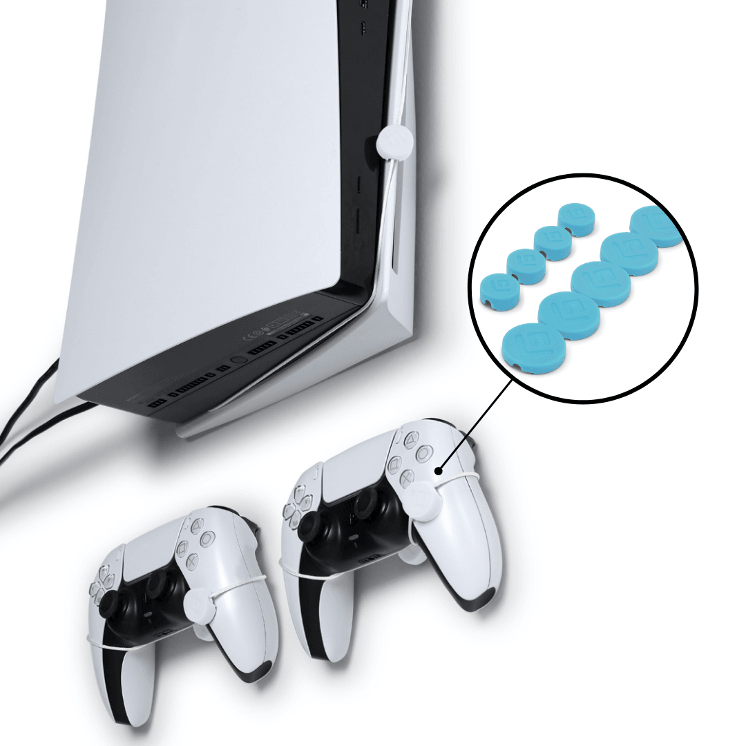 Wall Mount Cover Caps | Turquoise - FLOATING GRIP