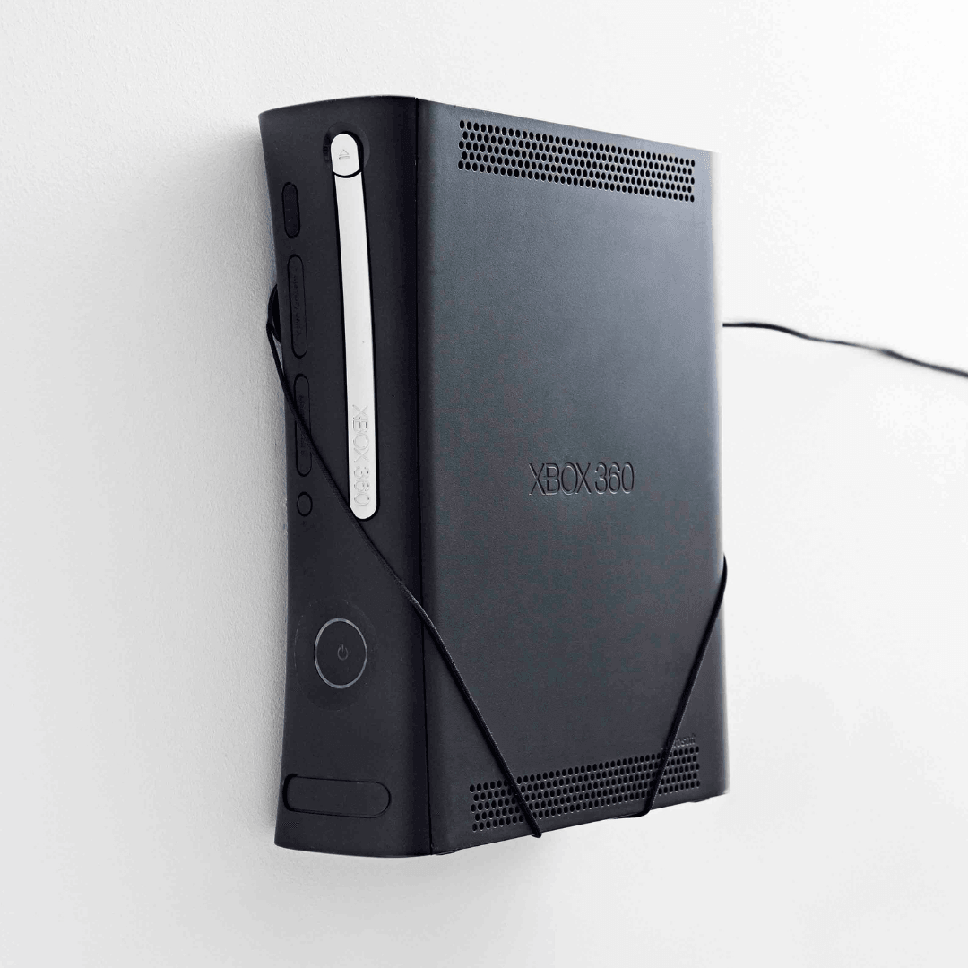 XBOX 360 Wall Mount by FLOATING GRIP | Microsoft XBOX 360 - FLOATING GRIP