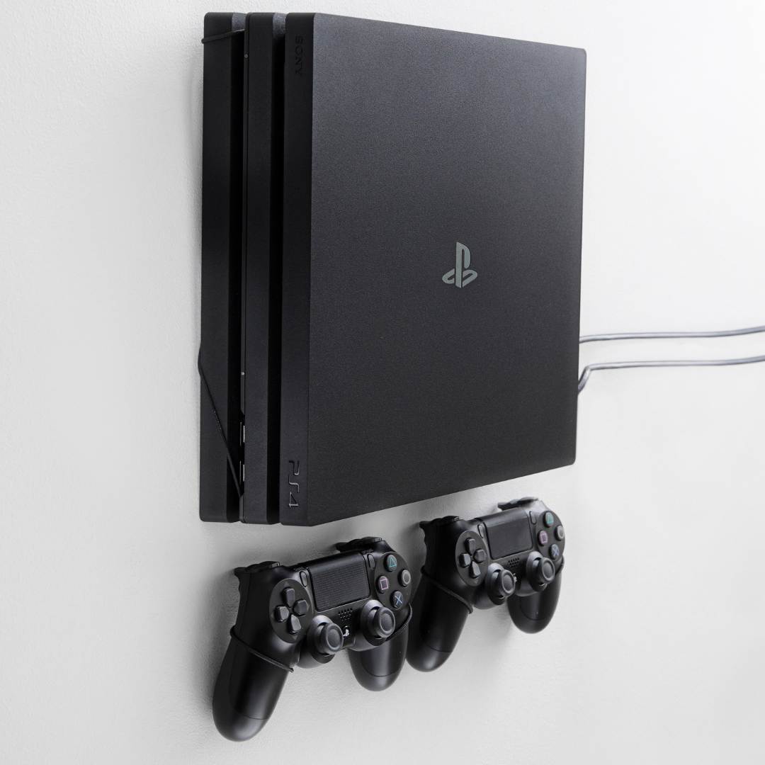 PS4 Pro FLOATING GRIP | Wall Mount Compatible with PlayStation 4 Pro