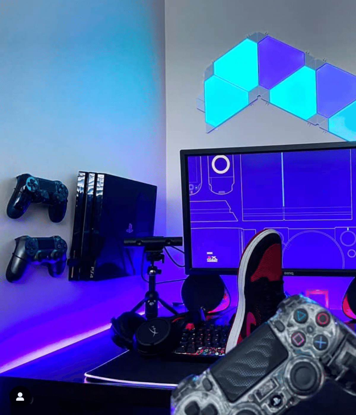 Gaming setup best sale playstation 4