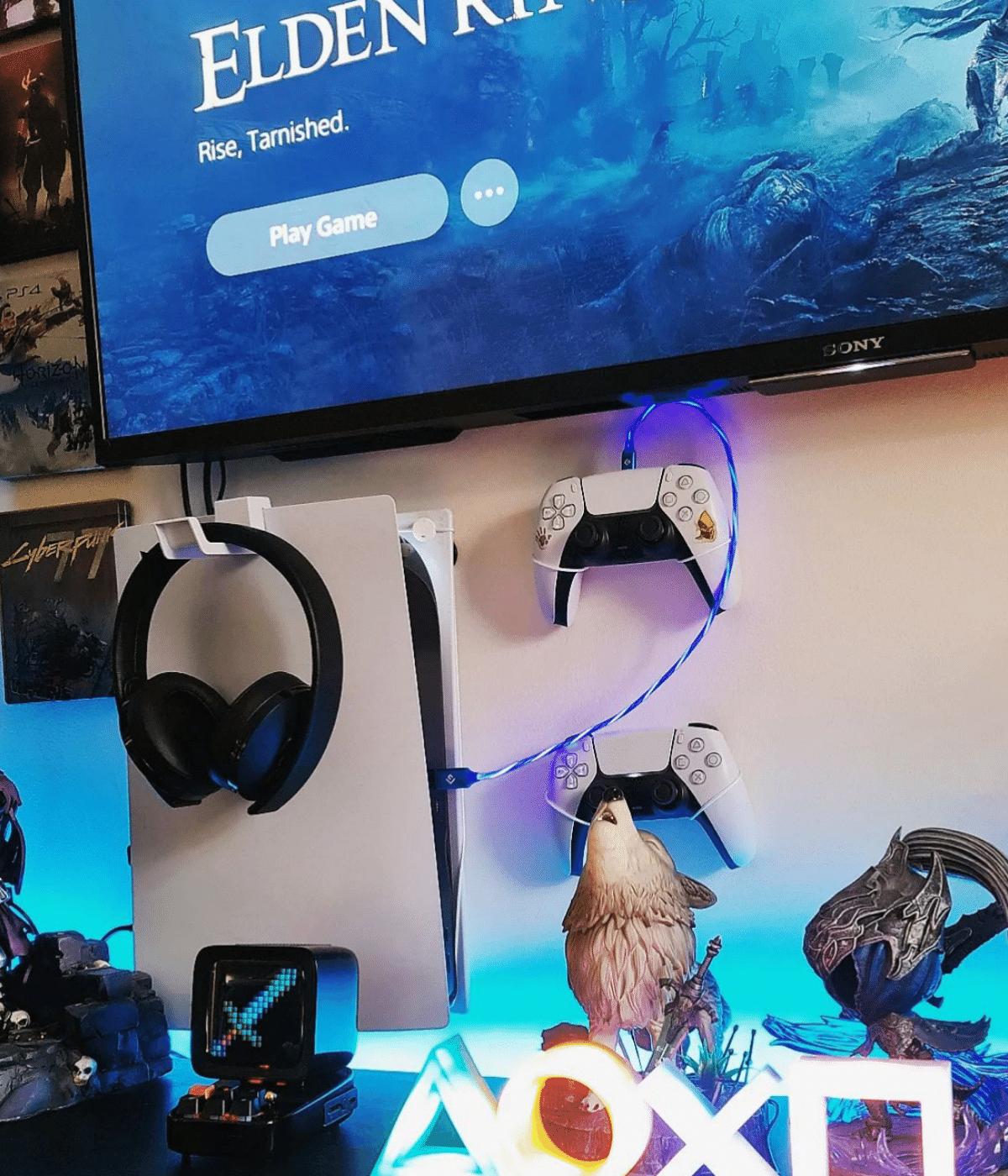 PlayStation 5 Original (PS5 Disc/Disk) Wall Mount – FLOATING GRIP