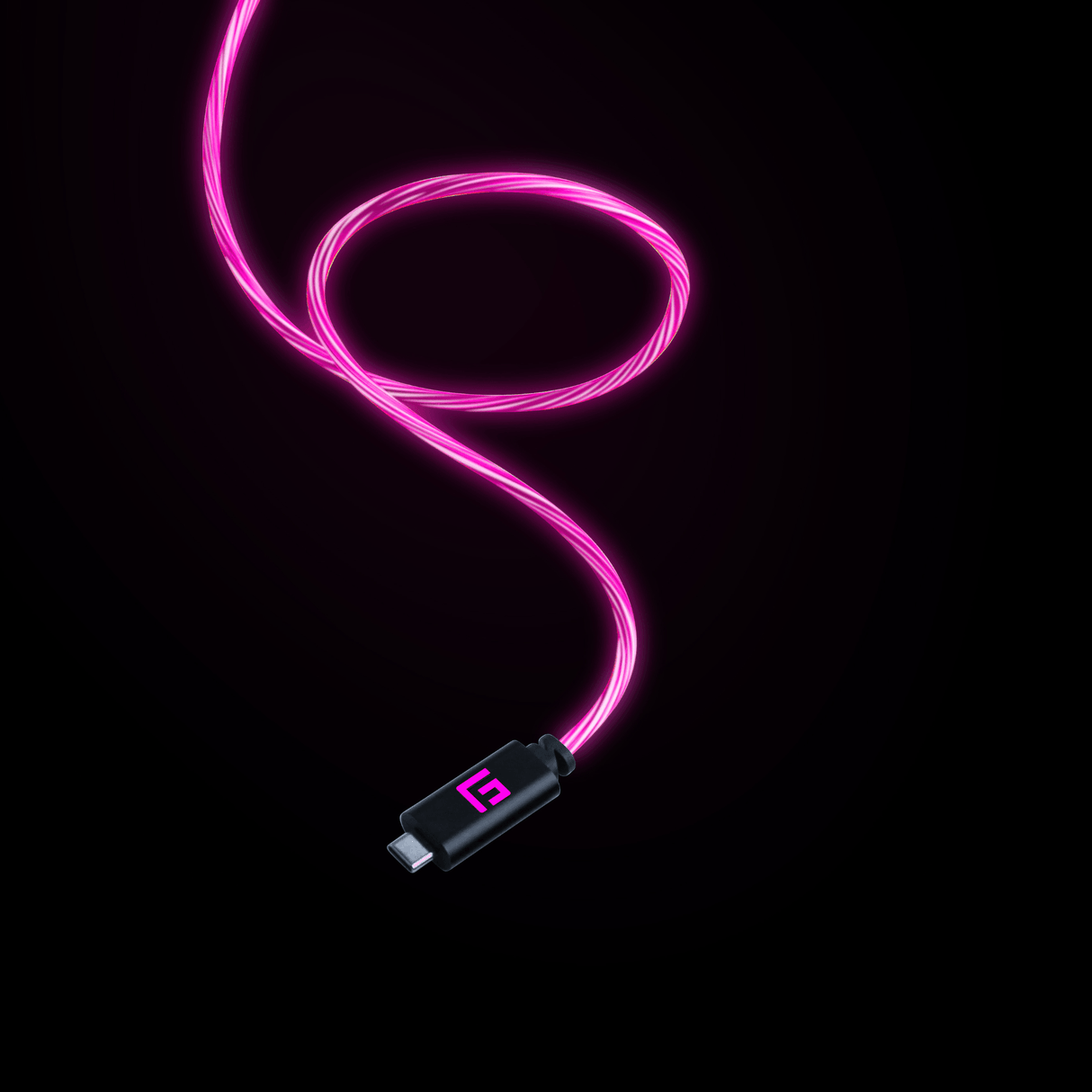 3M/10ft LED USB-C/USB-C Cable | High-Speed Charging + Sync - FLOATING GRIP
