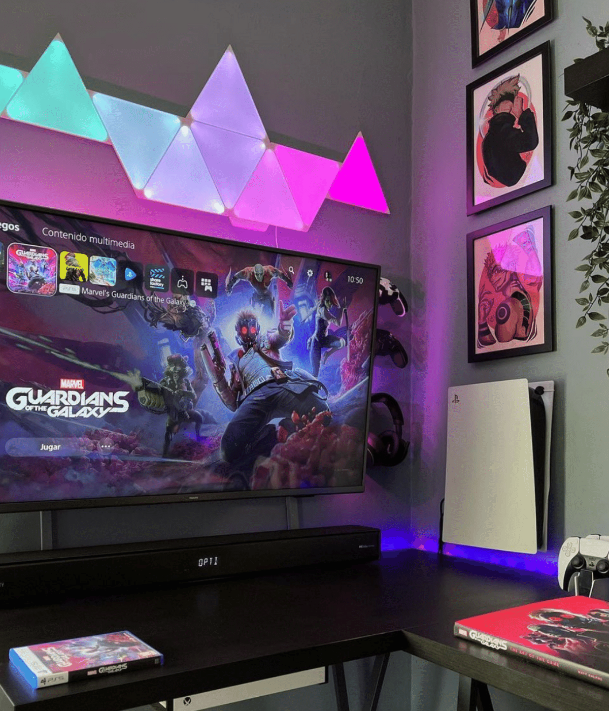  3D Cabin Soporte de pared PS5 Soporte de pared para Play  Station 5 Digital Negro derecho : Videojuegos