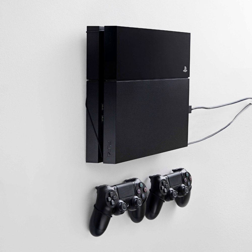 PS4 Wall Mount by FLOATING GRIP | SONY PlayStation 4