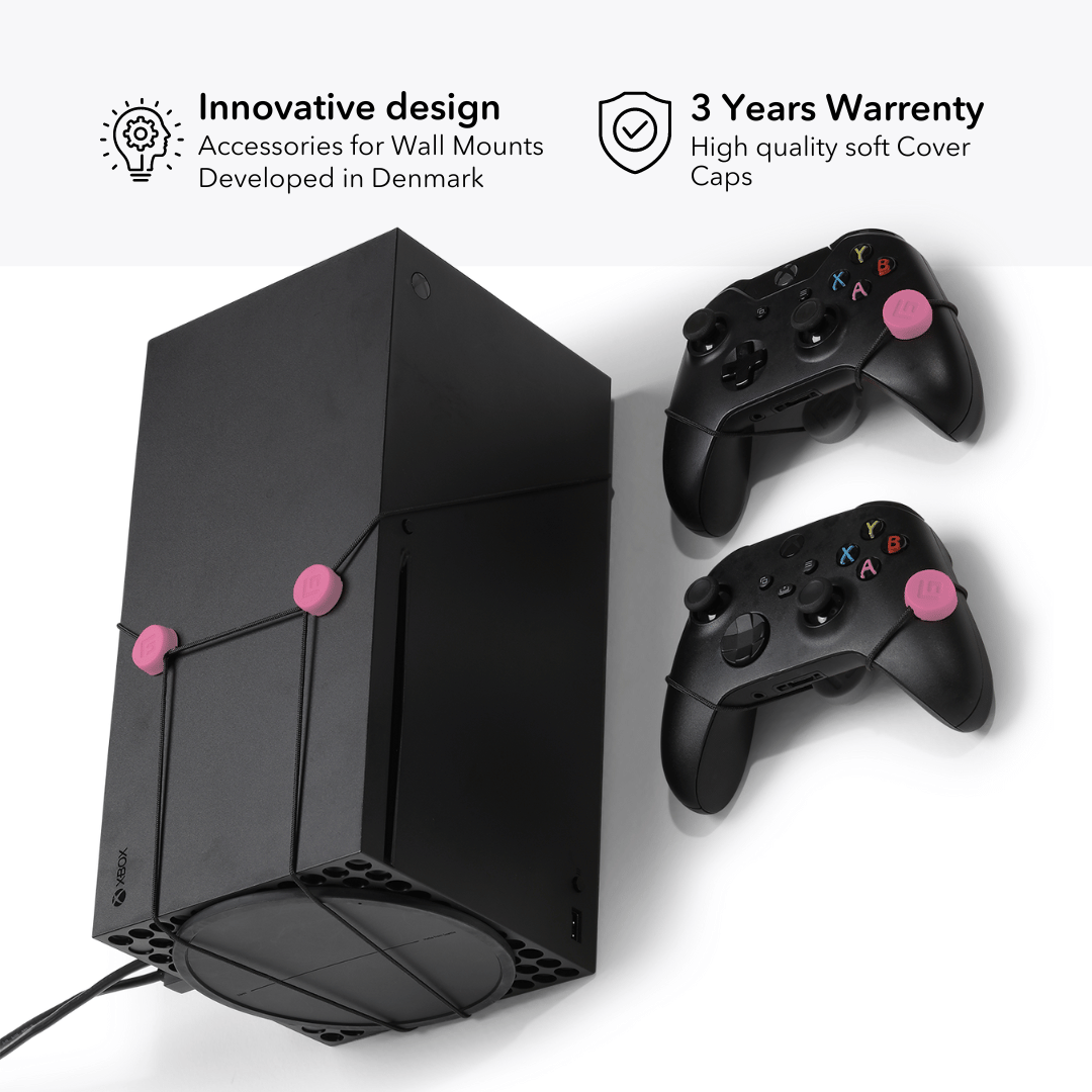 Wall Mount Cover Caps | Pink
