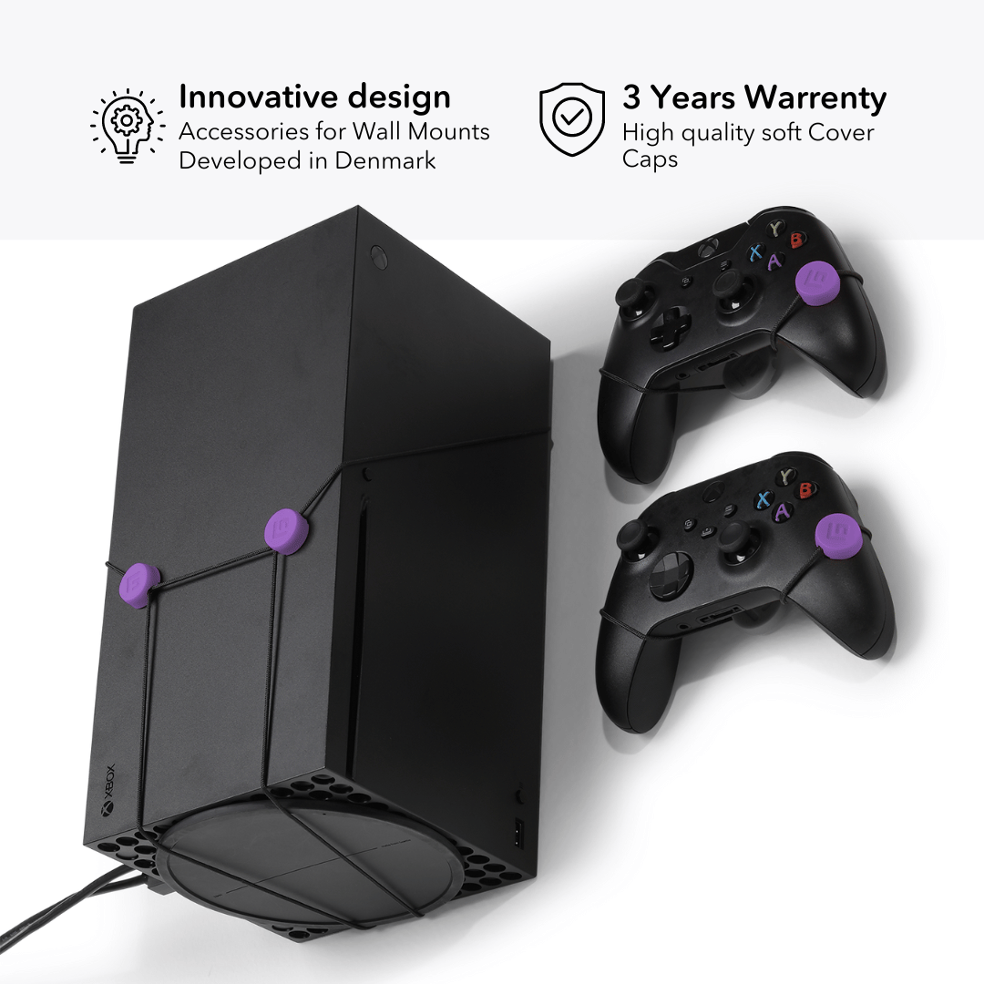 Wall Mount Cover Caps | Purple