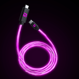 LED USB-C Cables | High-Speed Charging + Sync - FLOATING GRIP