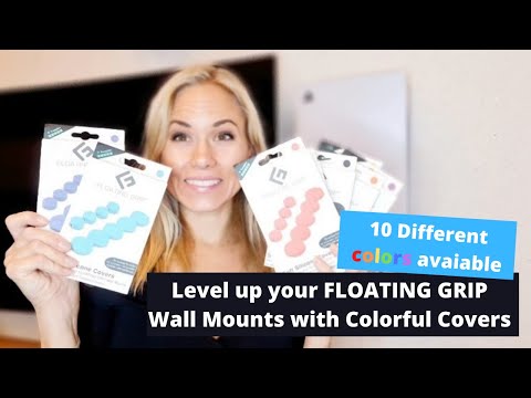 Choose Colorful Covers to Customize your FLOATING GRIP Wall Mount