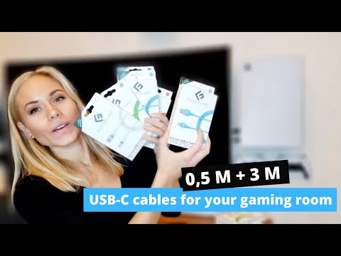 0,5M/2ft USB-C/USB-A Cable | High-Speed Charging + Sync