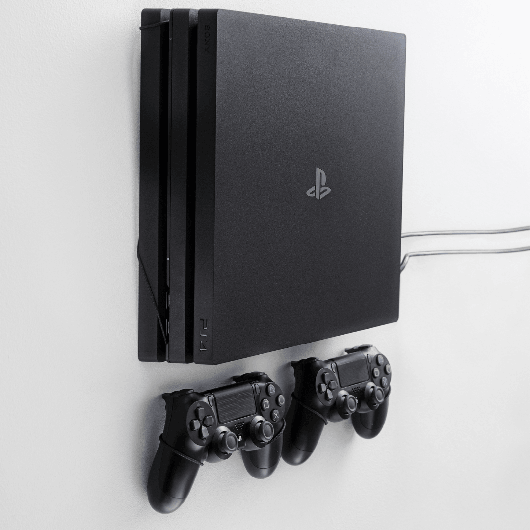 PS4 Pro Wall Mount | SONY PlayStation 4 Pro Compatible Mount – FLOATING GRIP