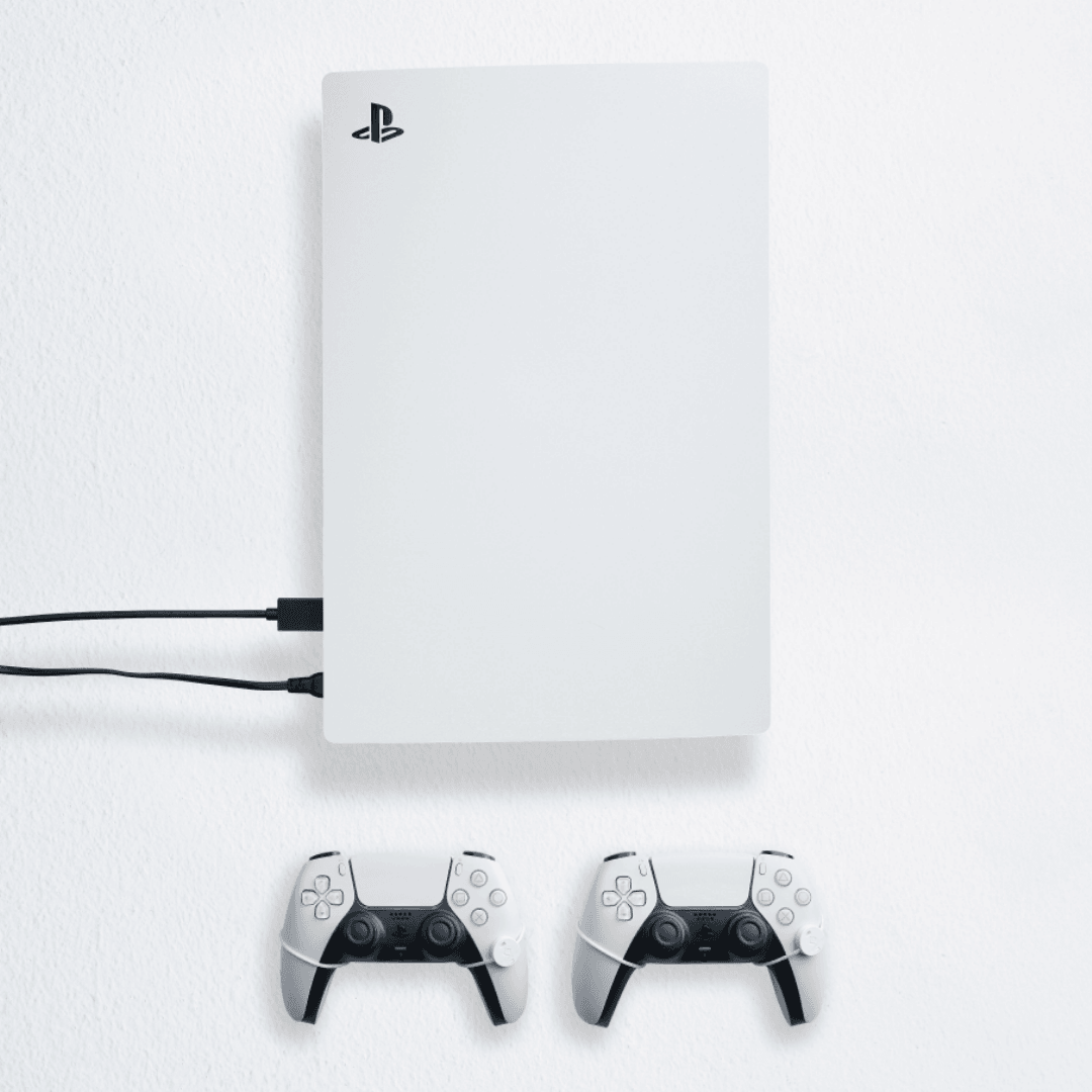 PS5 Wall Mount by FLOATING GRIP | SONY PlayStation 5 - FLOATING GRIP