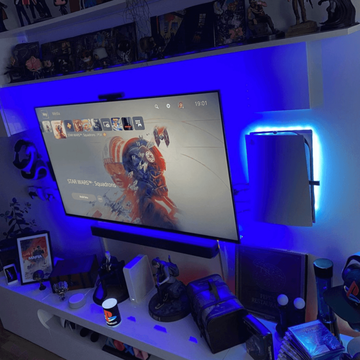 PlayStation 5 Original (PS5 Disc/Disk) Wall Mount – FLOATING GRIP