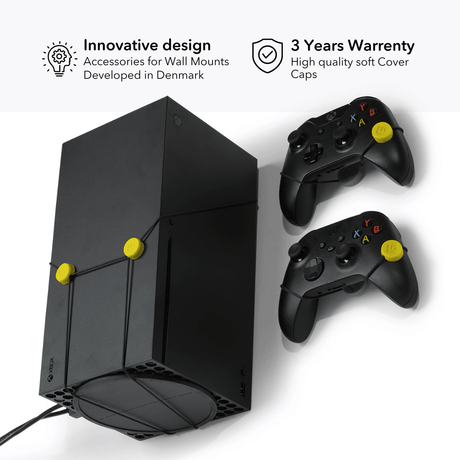 Wall Mount Cover Caps | Yellow - FLOATING GRIP