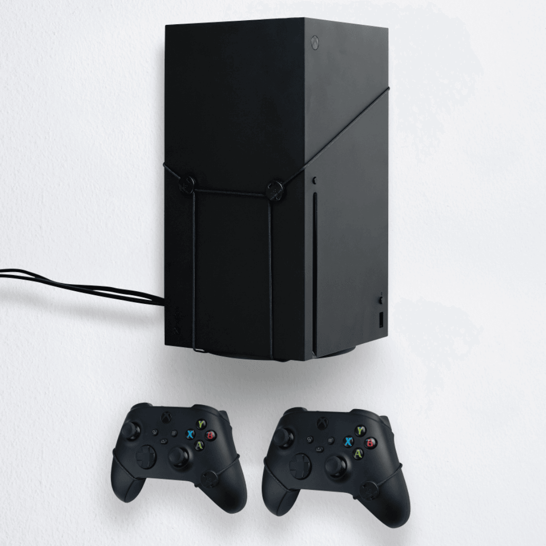 XBOX Series X Wall Mount by FLOATING GRIP | Microsoft XBOX Series X - FLOATING GRIP