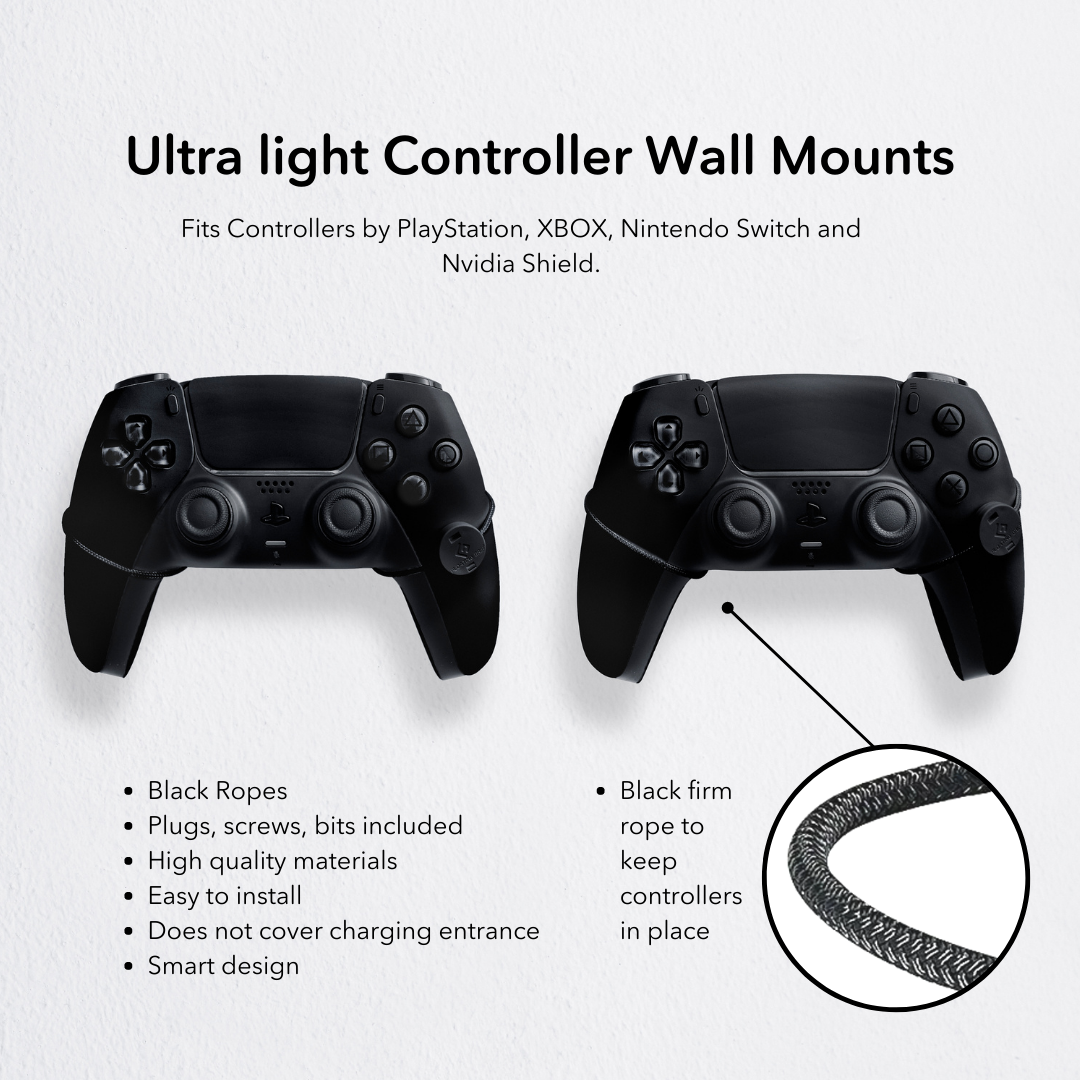 PlayStation Controller Wall Mounts by FLOATING GRIP | SONY PlayStaiton