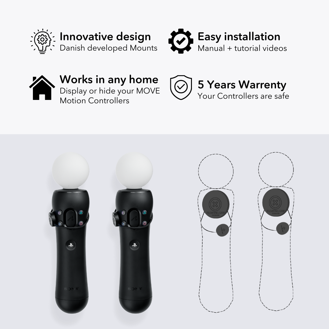 PlayStation MOVE Controller Mounts | SONY PlayStation
