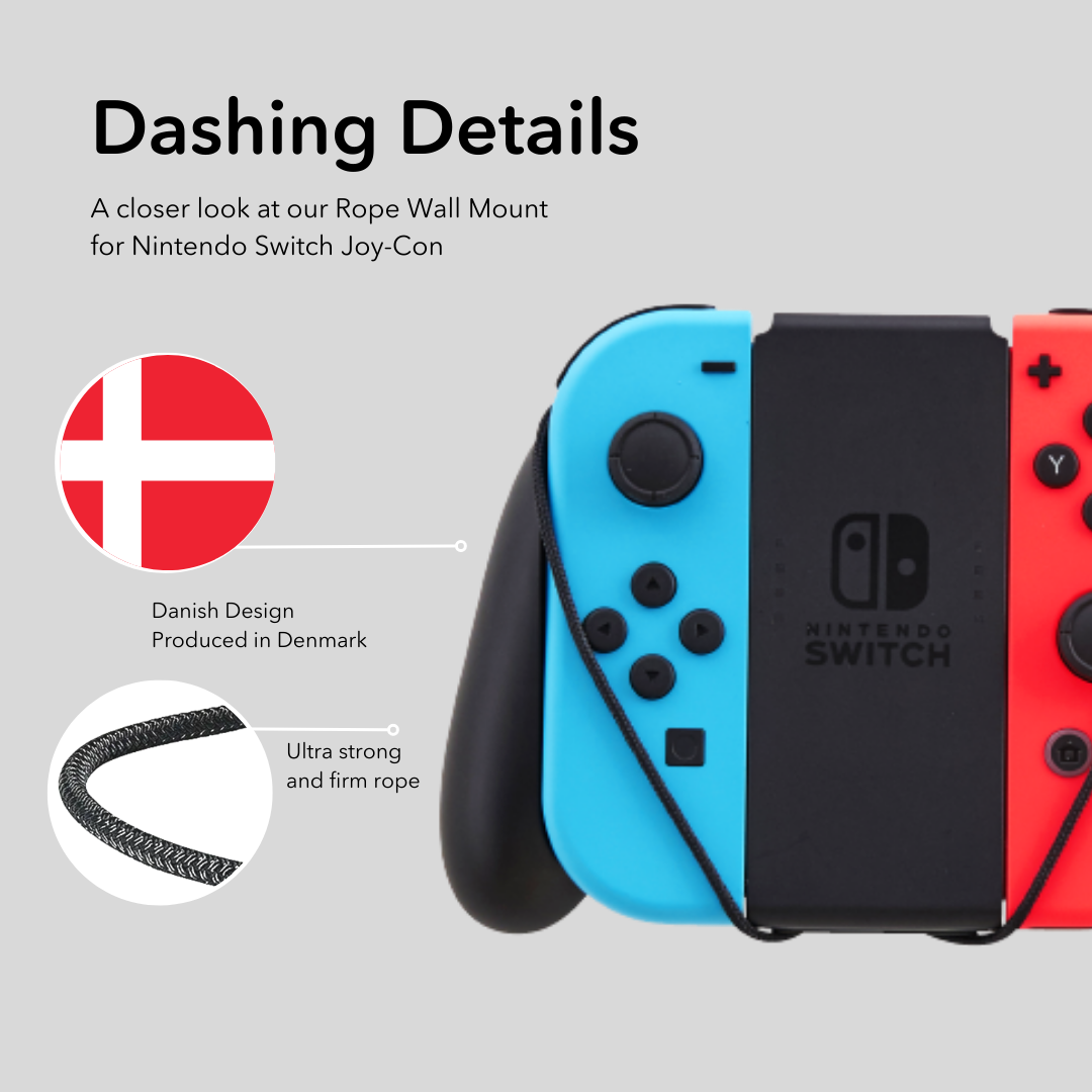 Montura de Pared para Nintendo Switch Joy-Con de FLOATING GRIP