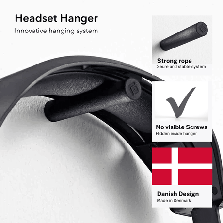 Headset Hanger by FLOATING GRIP - FLOATING GRIP