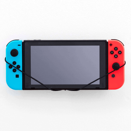 Nintendo Switch Console Wall Mount by FLOATING GRIP - FLOATING GRIP