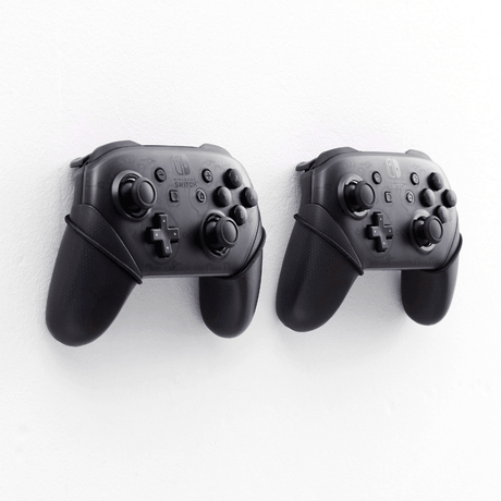 Nintendo Switch Controller Wall Mounts by FLOATING GRIP - FLOATING GRIP