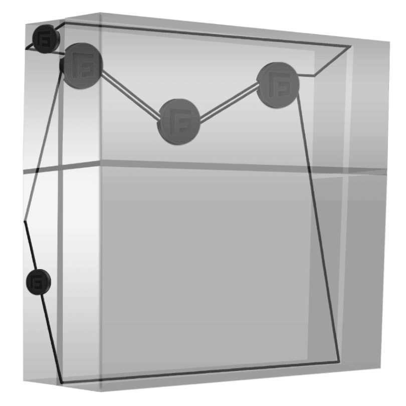 PS4 Wall Mount by FLOATING GRIP | SONY PlayStation 4 - FLOATING GRIP