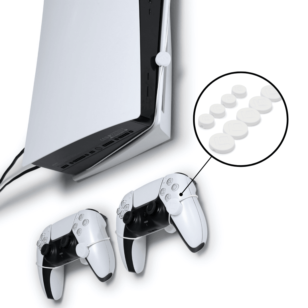 Wall Mount Cover Caps | White - FLOATING GRIP