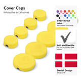 Wall Mount Cover Caps | Yellow - FLOATING GRIP