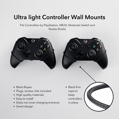 XBOX Controller Wall Mounts by FLOATING GRIP | Microsoft XBOX - FLOATING GRIP