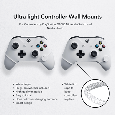 XBOX Controller Wall Mounts by FLOATING GRIP | Microsoft XBOX - FLOATING GRIP