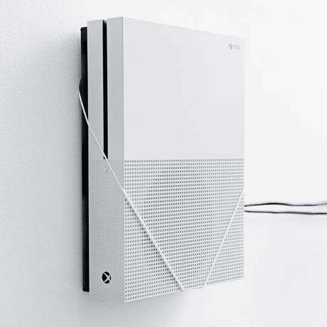 XBOX One S Wall Mount by FLOATING GRIP | Microsoft XBOX One S - FLOATING GRIP